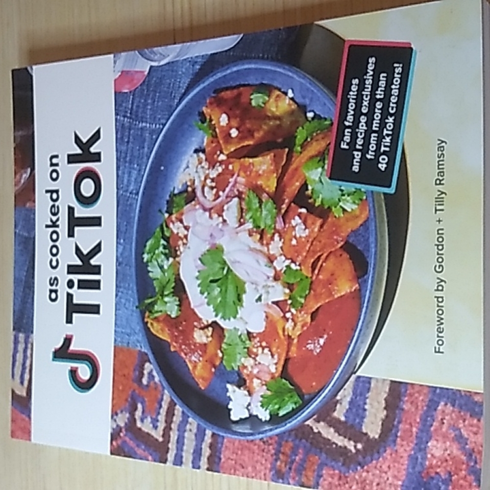 191 pages Paperback As Cooked on Tik Tok Cookbook Gordon & Tilly Ramsay NWT